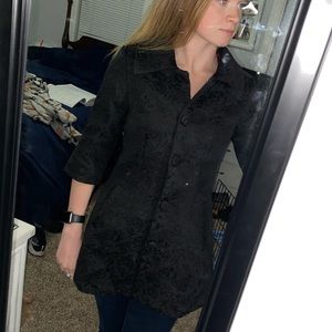 Black detailed Jacket